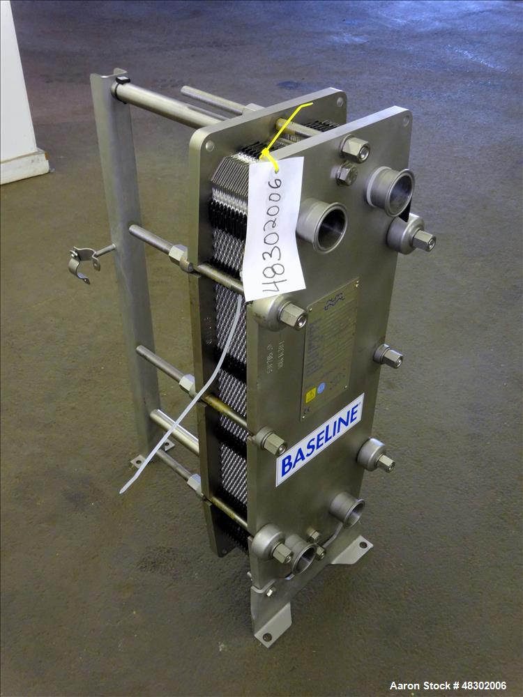 Unused- Alfa Laval Baseline Plate Heat Exchanger, Approximate 36.59 Square Feet