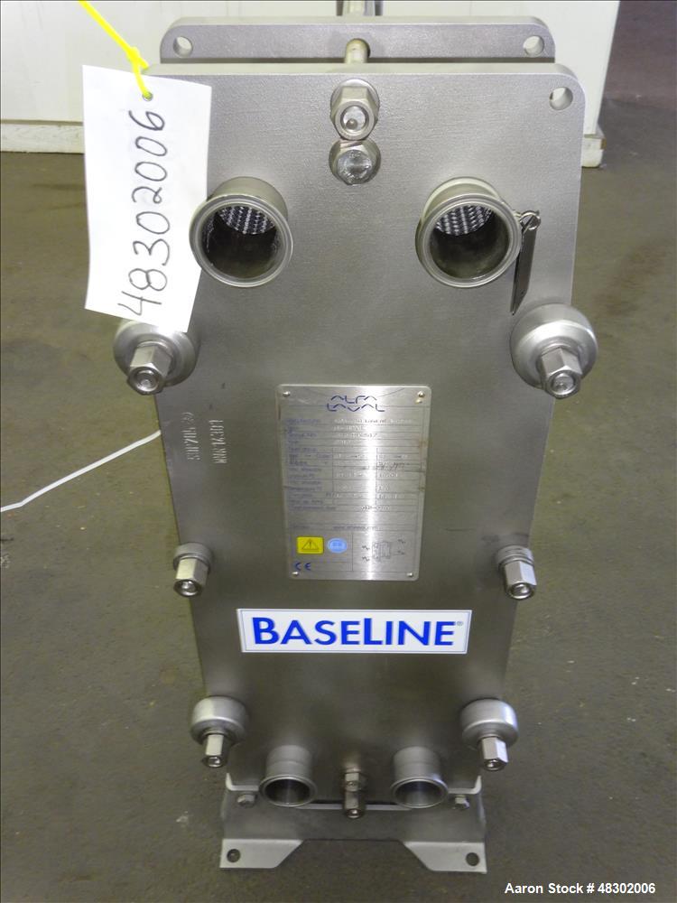 Unused- Alfa Laval Baseline Plate Heat Exchanger, Approximate 36.59 Square Feet