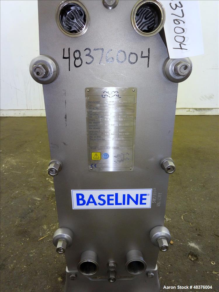 Unused- Alfa Laval Baseline Plate Heat Exchanger, Approximate 36.59 Square Feet
