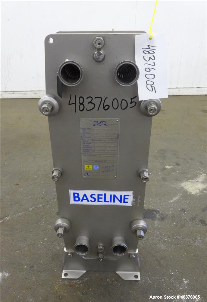 Unused- Alfa Laval Baseline Plate Exchanger, Approximate 36.59 Square Feet (3.40