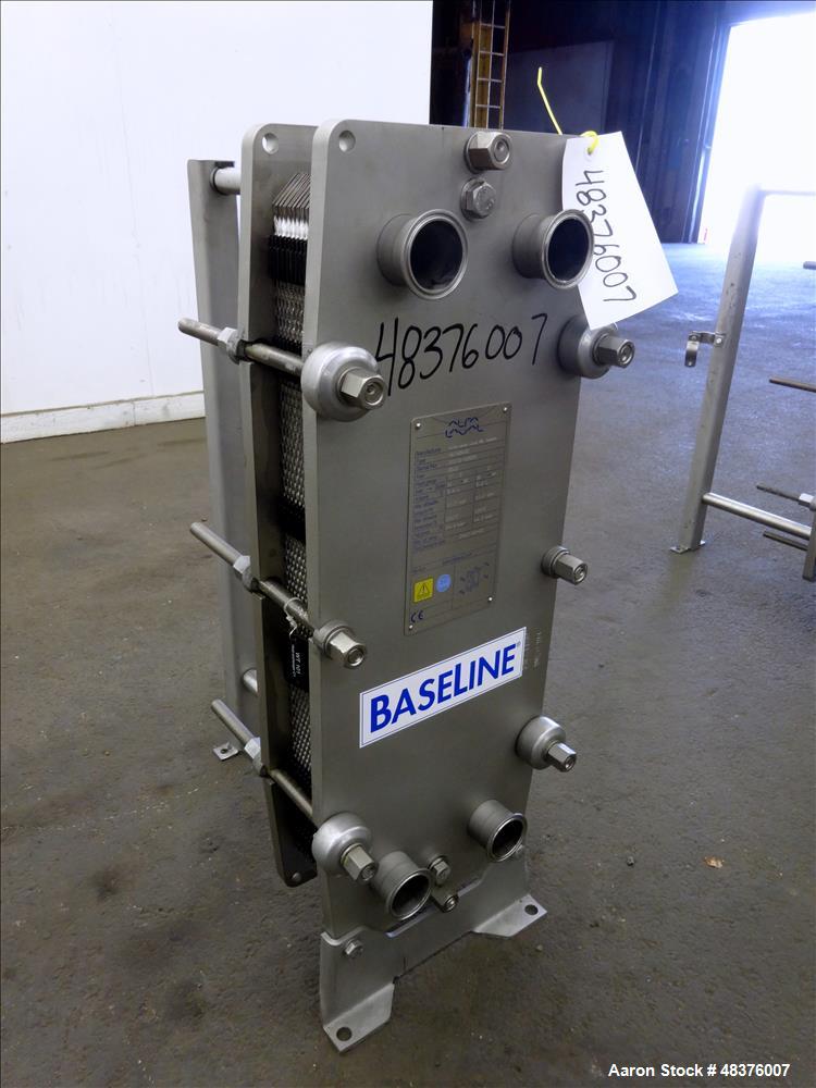 Unused- Alfa Laval Baseline Plate Exchanger, Approximate 36.59 Square Feet (3.40