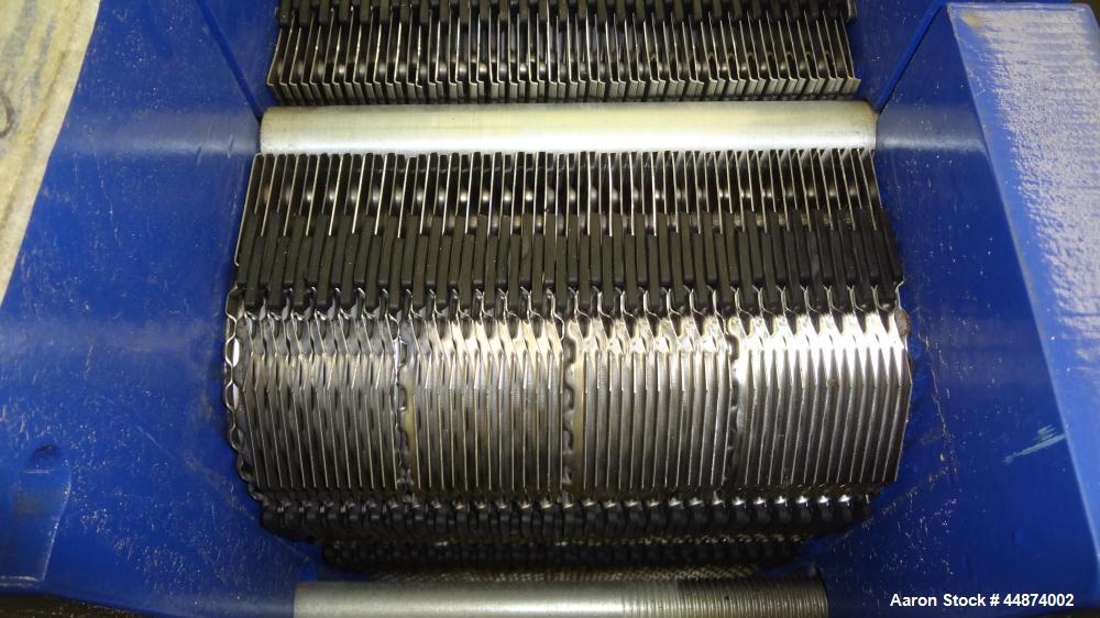 Unused- Alfa Laval Plate Exchanger, Model M6-MFD, 84.4 Square Feet.  (58) 0.60 mm Thick 316 stainless steel plates. Designed 300 psi at -20 to 250 degrees F. (2) 2" Inlets, (2) 2" outlets.  Mounted o...