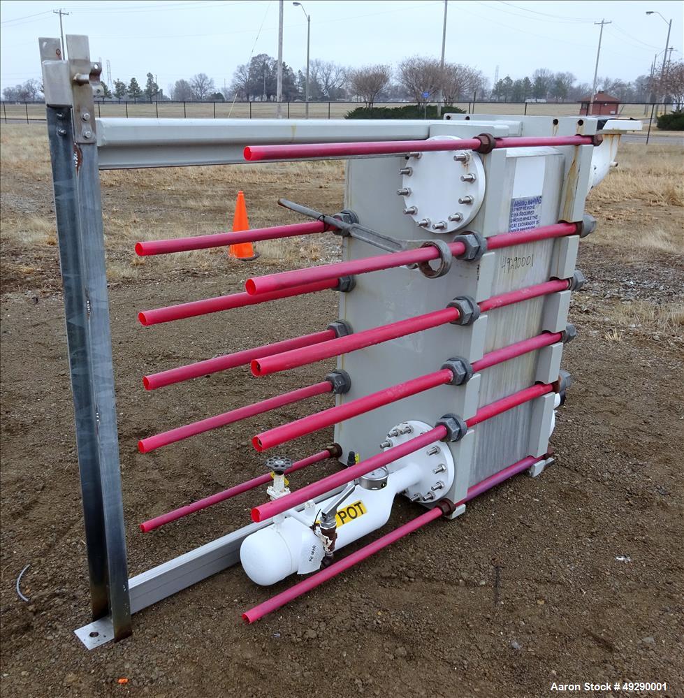 Used Alfa Laval Plate Heat Exchanger, Model MK15-BWFD.