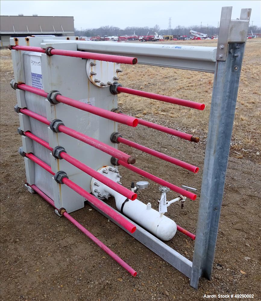 Used Alfa Laval Plate Heat Exchanger, Model MK15-BWFD.