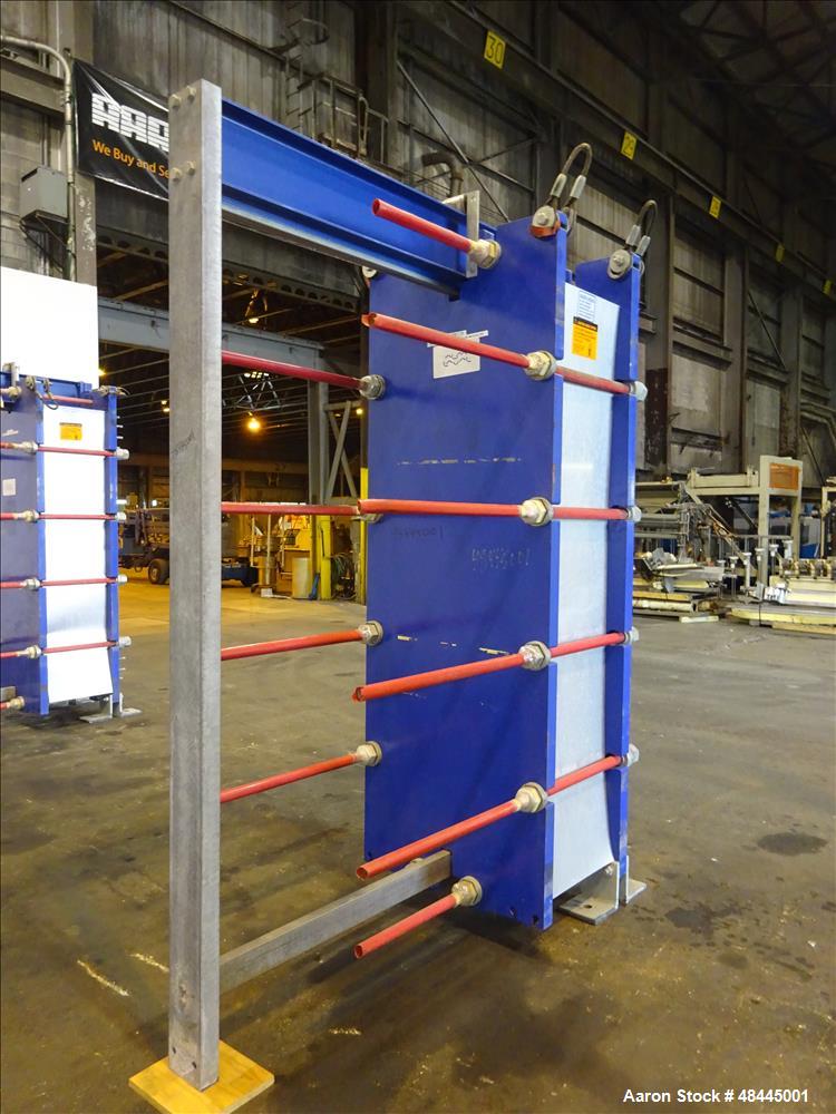 Used Alfa Laval Plate Type Heat Exchanger, Model MX25-BFG