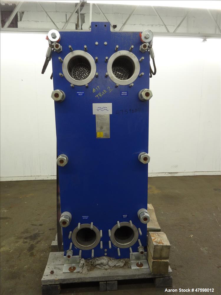 Unused- Alfa-Laval Plate Exchanger, 402.60 Square Feet, Model T20-MWFG.