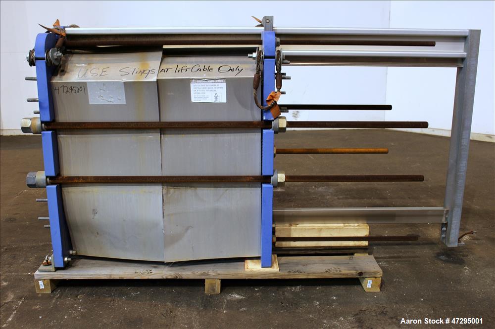Unused- Alfa Laval Plate Type Heat Exchanger, Model TS20-MFG, 755.5 Square Feet