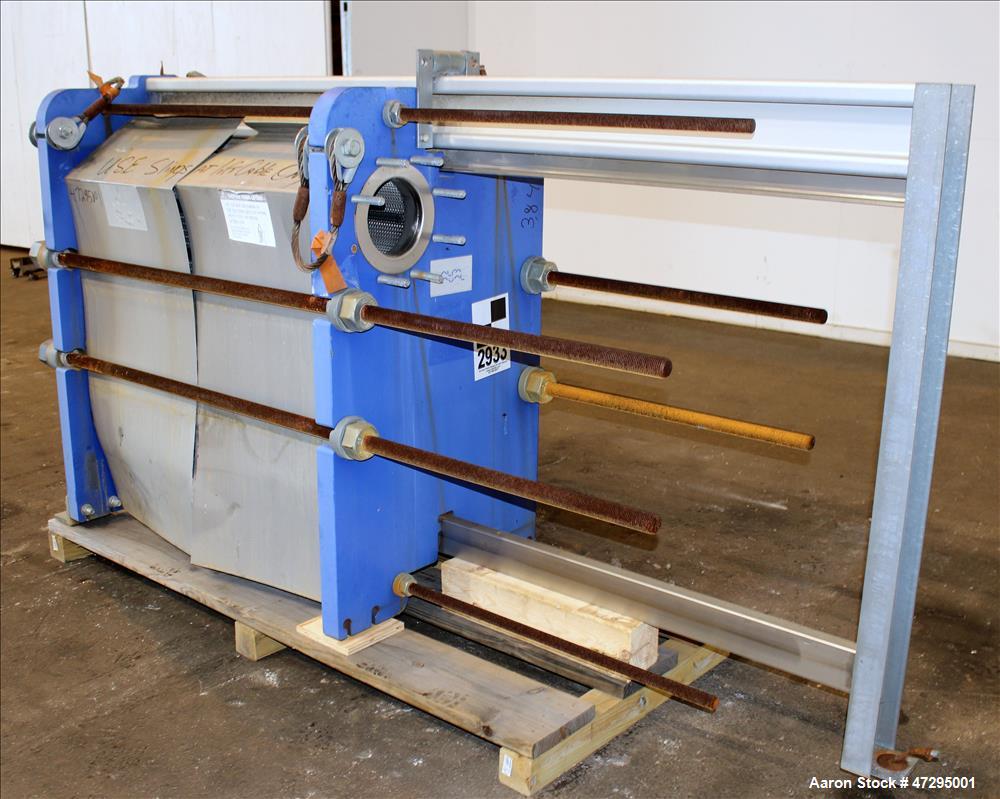 Unused- Alfa Laval Plate Type Heat Exchanger, Model TS20-MFG, 755.5 Square Feet