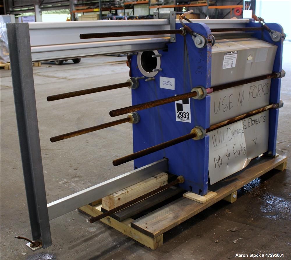 Unused- Alfa Laval Plate Type Heat Exchanger, Model TS20-MFG, 755.5 Square Feet