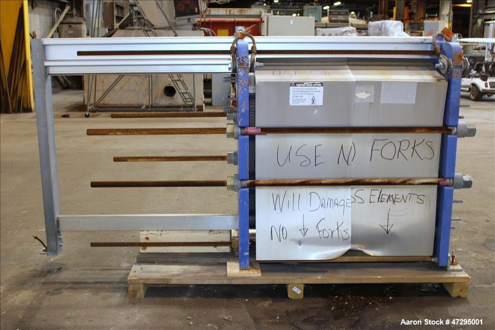 Unused- Alfa Laval Plate Type Heat Exchanger, Model TS20-MFG, 755.5 Square Feet