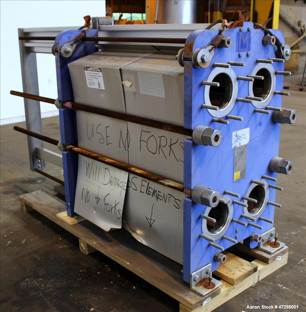 Unused- Alfa Laval Plate Type Heat Exchanger, Model TS20-MFG, 755.5 Square Feet
