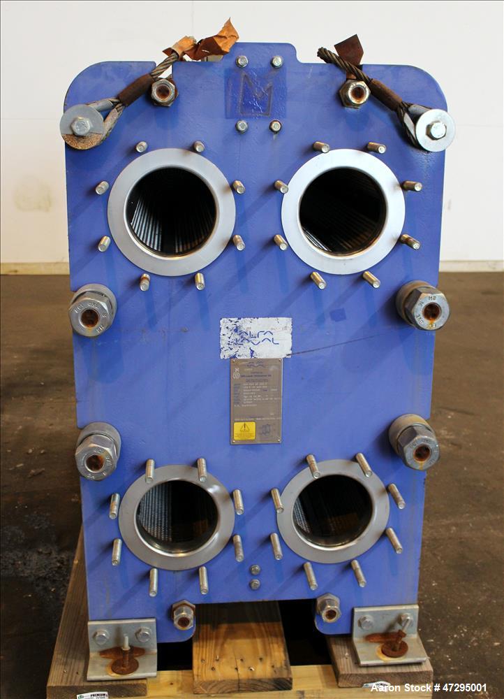 Unused- Alfa Laval Plate Type Heat Exchanger, Model TS20-MFG, 755.5 Square Feet