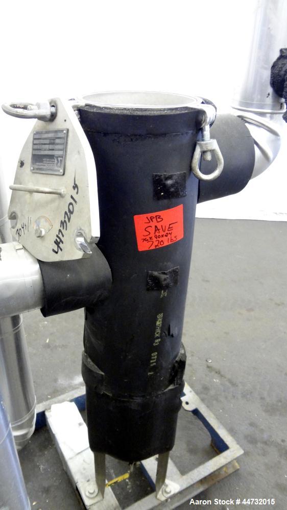 Used Alfa Laval Vicarb Plate Exchanger, 40 Square Feet, Model V13-SST-50