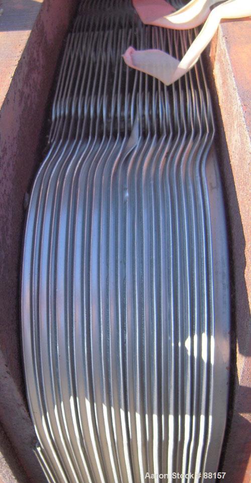 Used American Heat Reclaim Plate Heat Exchanger. Approximately 100 square feet