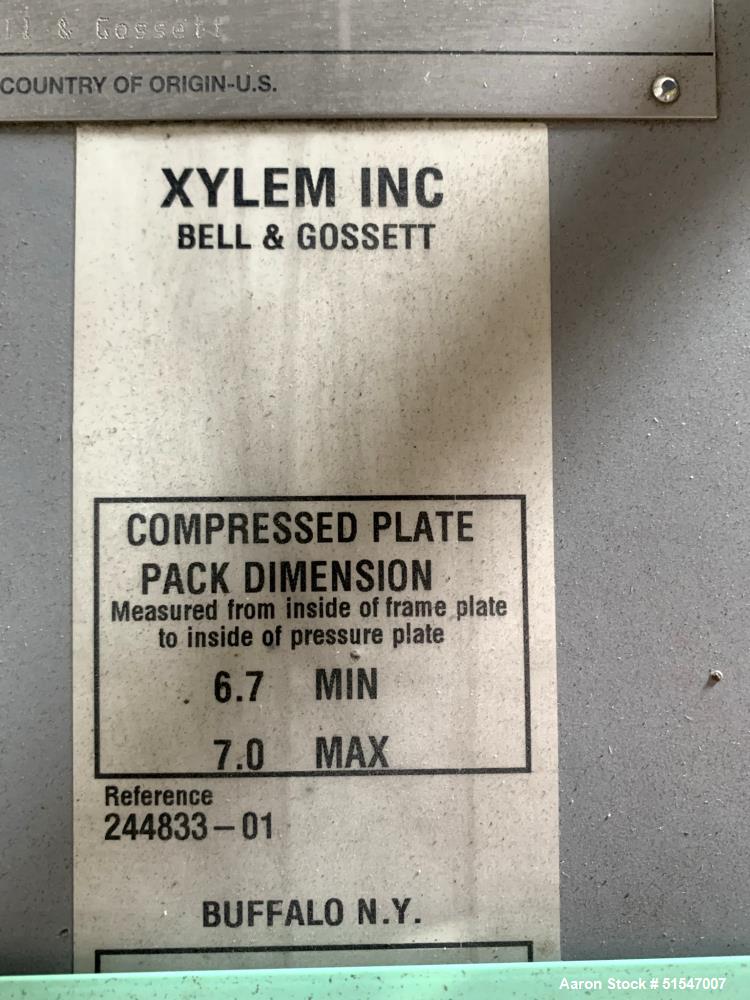 Bell & Gossett P14 Plate Heat Exchanger