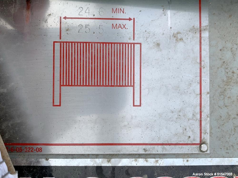 Unused- Bell & Gossett Gasketed Plate Heat Exchanger, Model P86