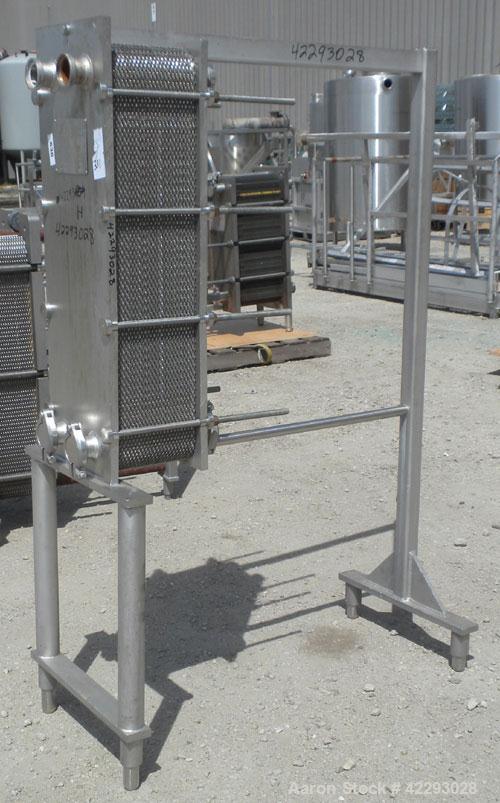 Used Stainless Steel Cherry Burrell Thermaflex Plate Heat Exchanger, Model 217S