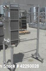 Used Stainless Steel Cherry Burrell Thermaflex Plate Heat Exchanger, Model 217S