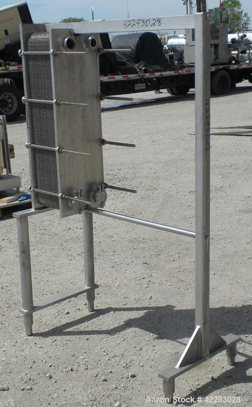 Used Stainless Steel Cherry Burrell Thermaflex Plate Heat Exchanger, Model 217S