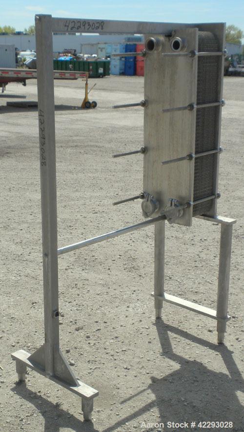Used Stainless Steel Cherry Burrell Thermaflex Plate Heat Exchanger, Model 217S