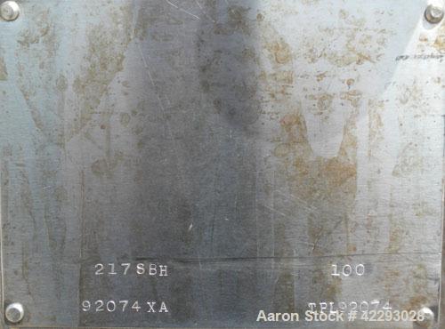 Used Stainless Steel Cherry Burrell Thermaflex Plate Heat Exchanger, Model 217S