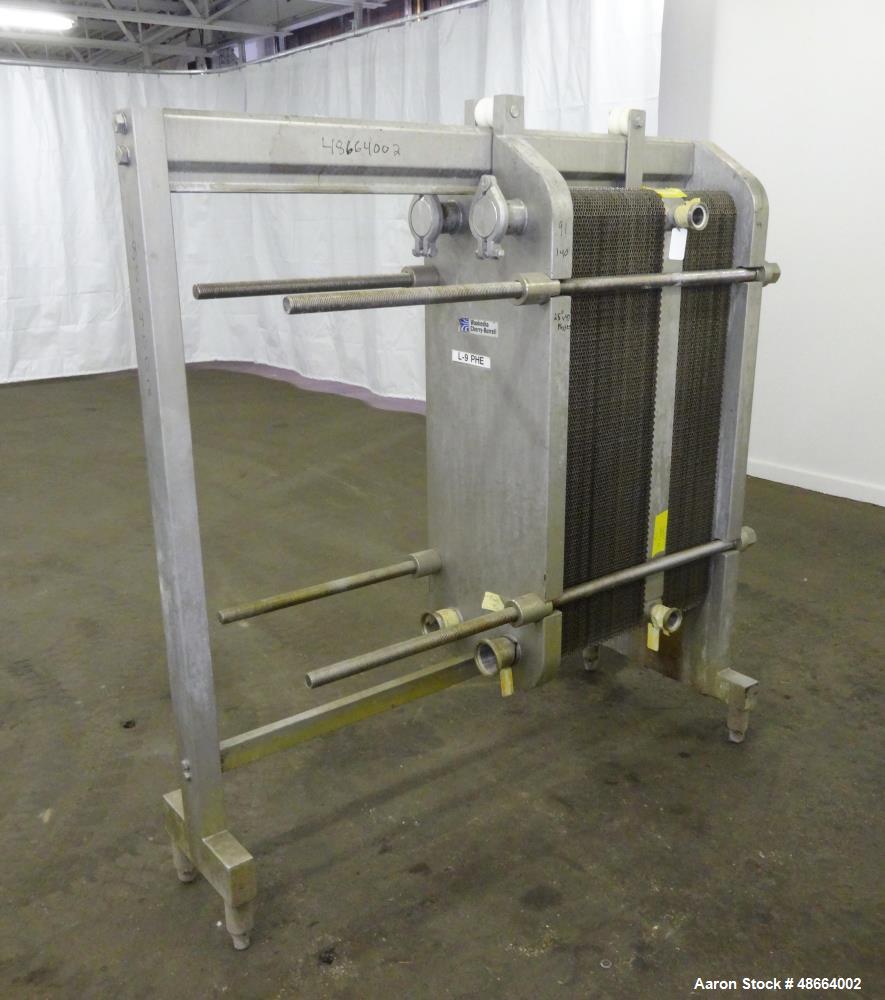Used Cherry Burrell Thermaflex Plate Heat Exchanger, Model 435CBL