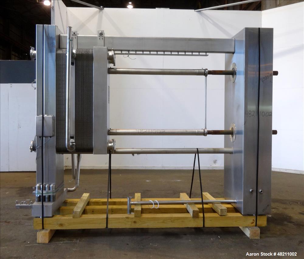 Used Cherry Burrell Thermaflex 655 STH Plate Heat Exchanger – 2,040 Sq. Ft., 316 Stainless Steel