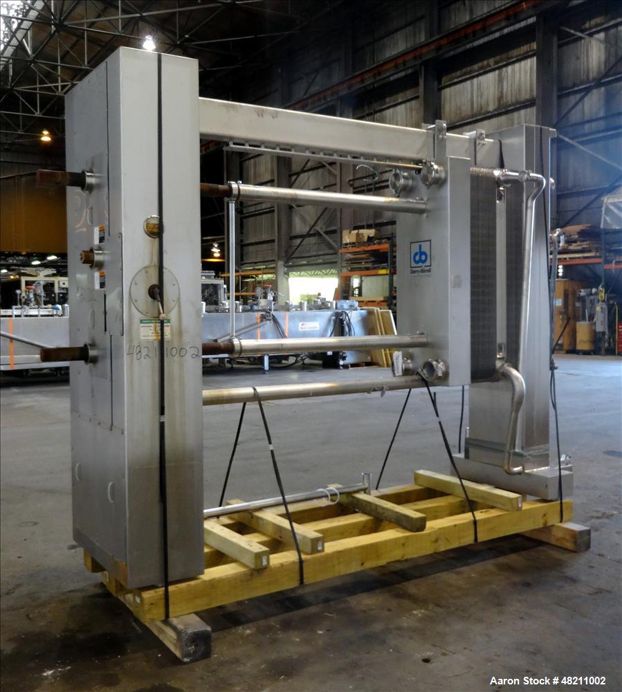 Used Cherry Burrell Thermaflex 655 STH Plate Heat Exchanger – 2,040 Sq. Ft., 316 Stainless Steel