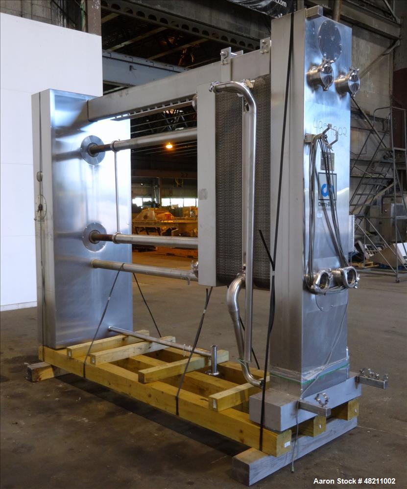 Used Cherry Burrell Thermaflex 655 STH Plate Heat Exchanger – 2,040 Sq. Ft., 316 Stainless Steel