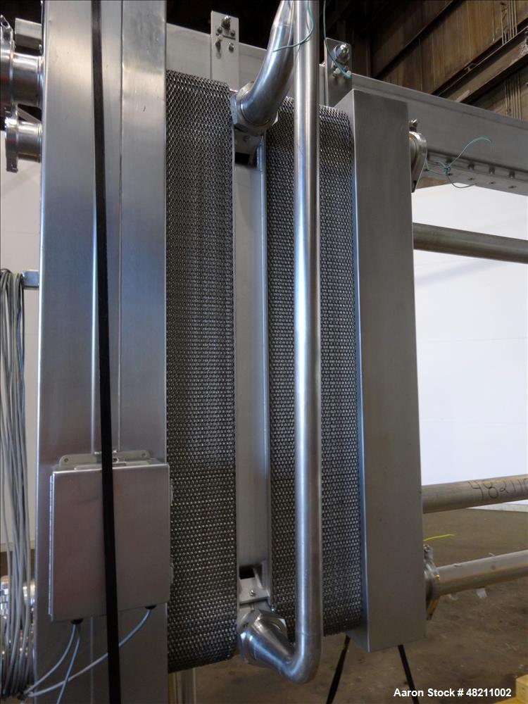 Used Cherry Burrell Thermaflex 655 STH Plate Heat Exchanger – 2,040 Sq. Ft., 316 Stainless Steel