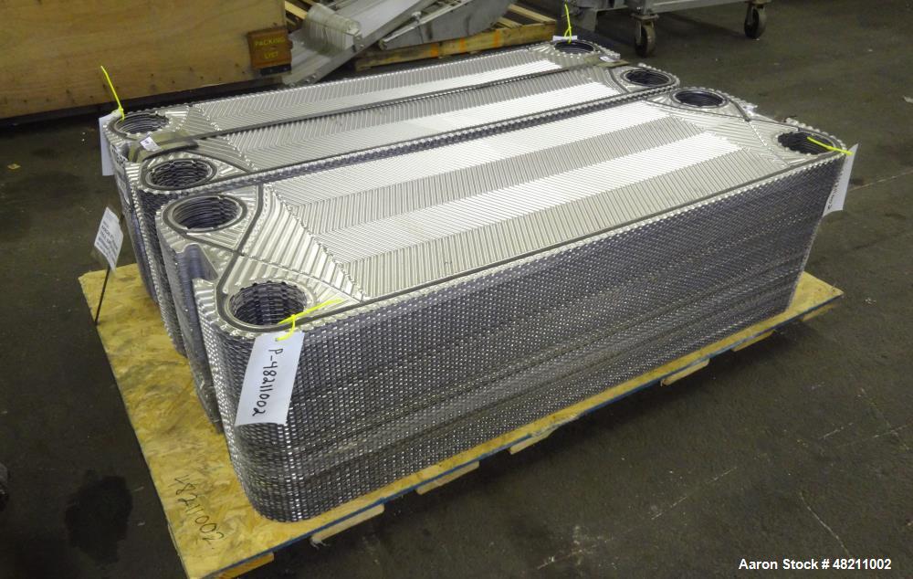 Used Cherry Burrell Thermaflex 655 STH Plate Heat Exchanger – 2,040 Sq. Ft., 316 Stainless Steel