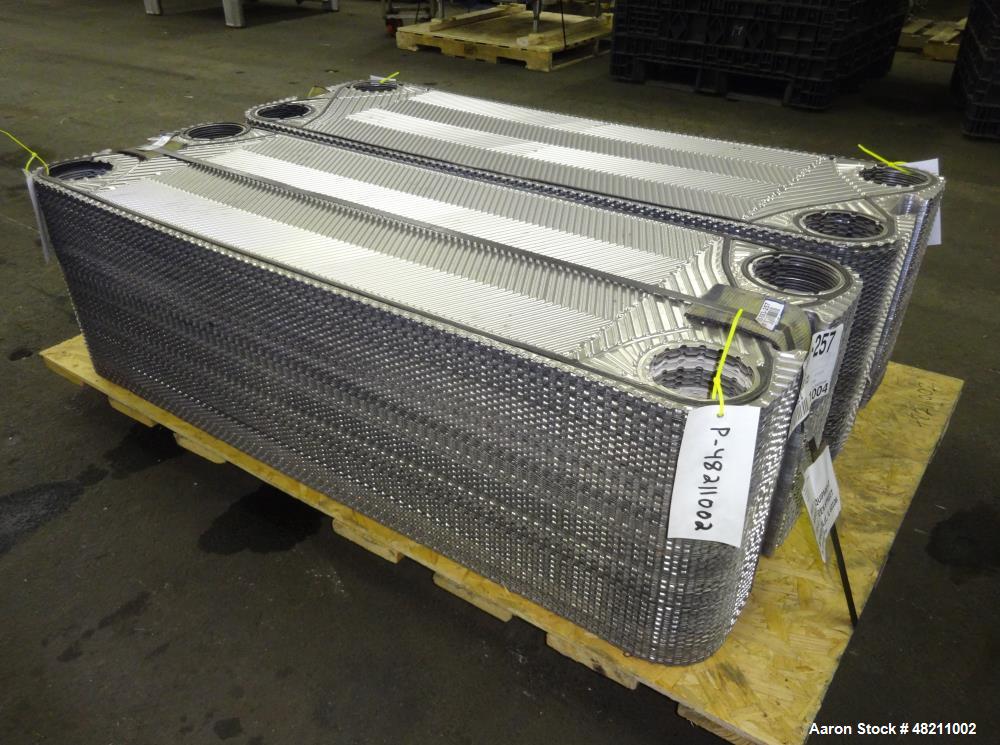 Used Cherry Burrell Thermaflex 655 STH Plate Heat Exchanger – 2,040 Sq. Ft., 316 Stainless Steel