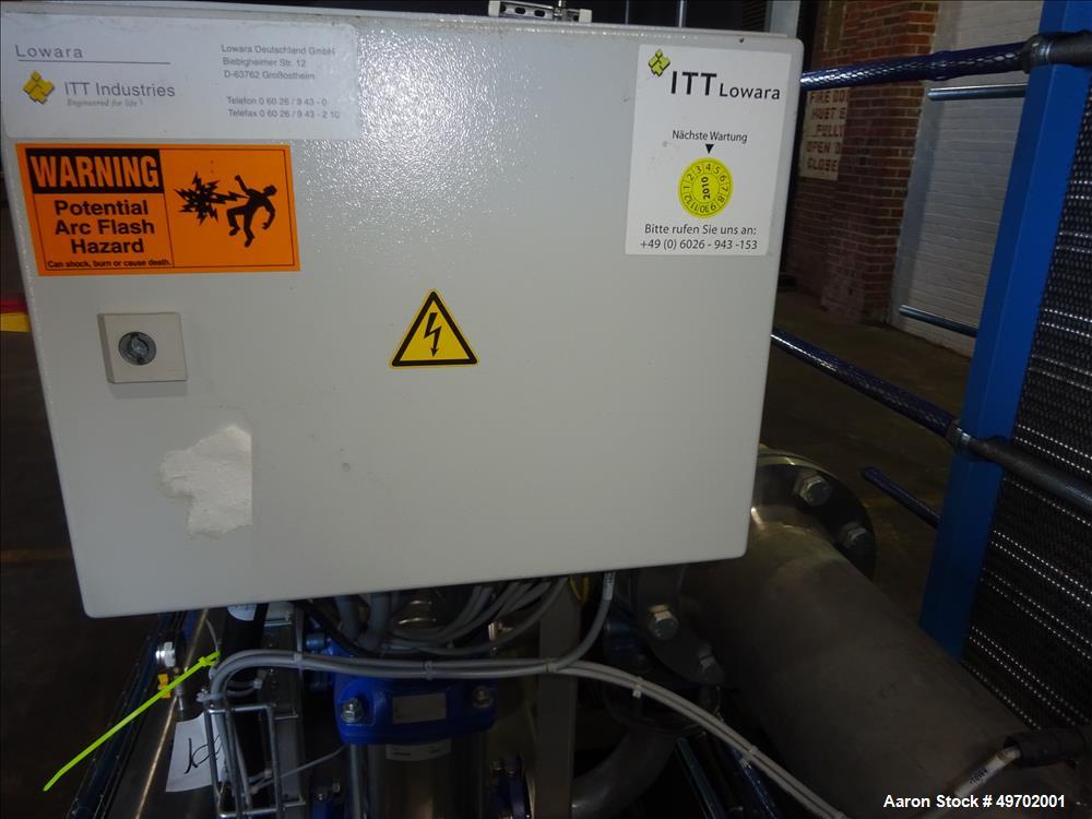Used Custom Heating-Cooling System Skid, Consisting of: (1) Funke plate heat exchanger, model FP 50-163-1-NH-0-10.0 bar. Approximate 850 square feet, rated 10 bar (145 psi) at 60 degrees C. (140 F). ...