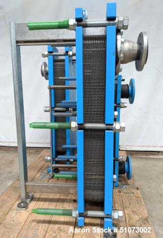 Used- Funke Plate Type Heat Exchanger, Type FP 205-35-1-NH-0