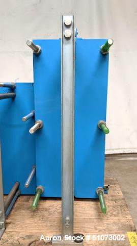 Used Funke Plate Type Heat Exchanger, Type FP 205-35-1-NH-0