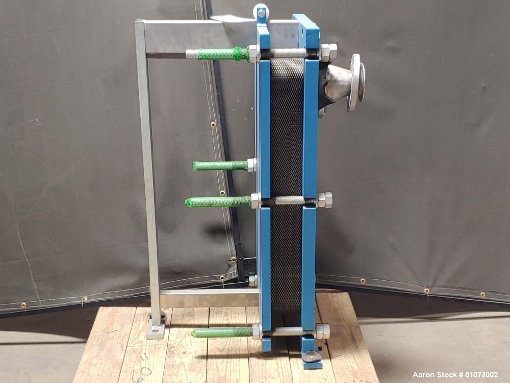 Used Funke Plate Type Heat Exchanger, Type FP 205-35-1-NH-0