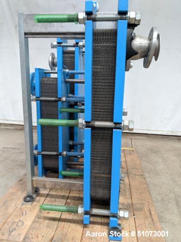 Used Funke Plate Type Heat Exchanger, Type FP 205-35-1-NH-0