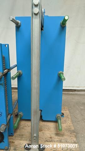 Used- Funke Plate Type Heat Exchanger, Type FP 205-35-1-NH-0