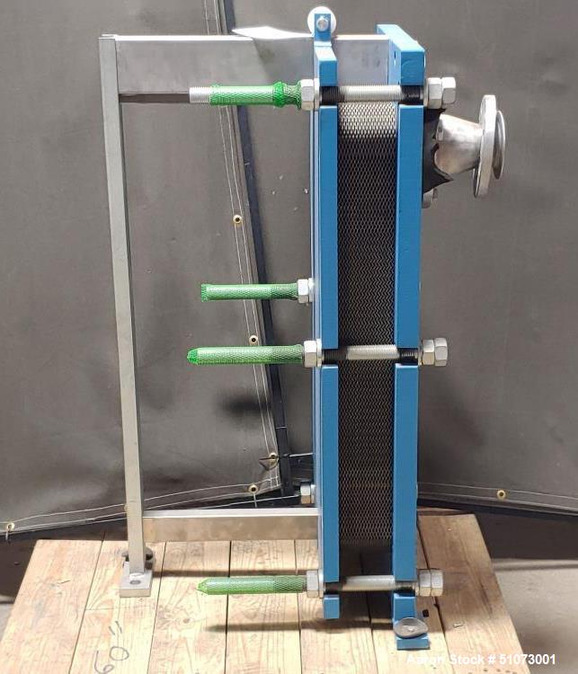 Used Funke Plate Type Heat Exchanger, Type FP 205-35-1-NH-0