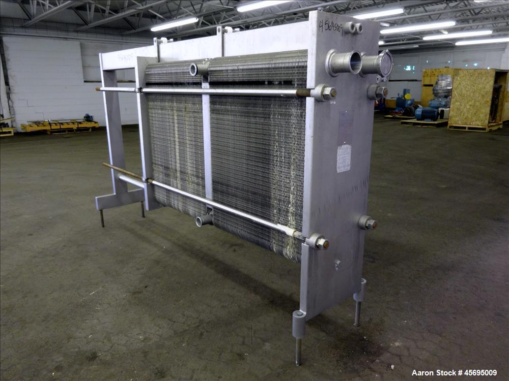 Used- GEA Ahlborn GMBH Varitherm Plate Heat Exchanger, Model VT20 L0CIN