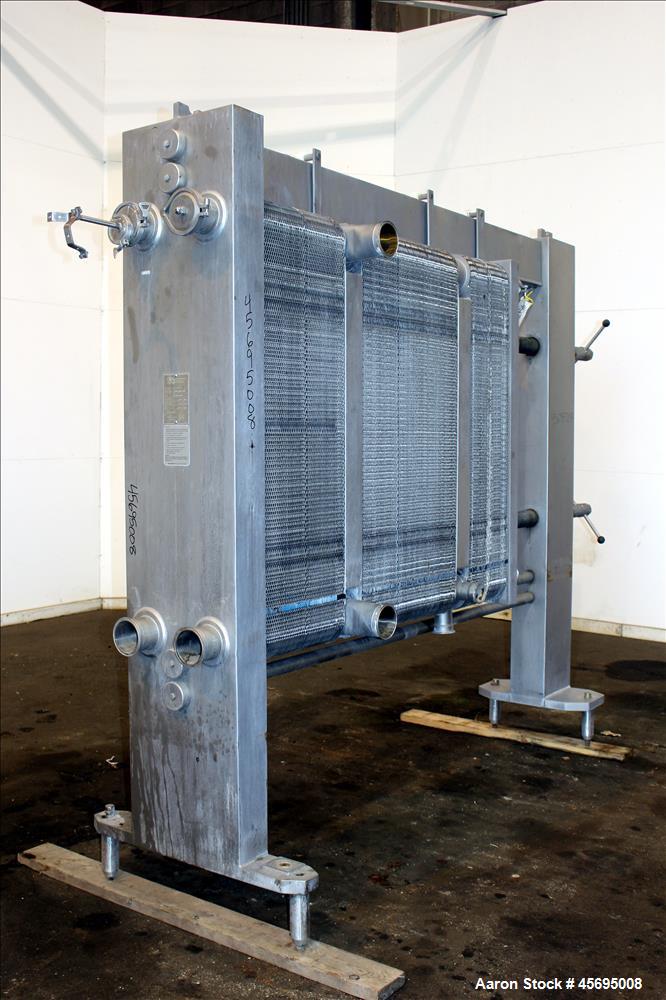 Used GEA Ahlborn GMBH Varitherm Plate Heat Exchanger, Model VT40 L0CIN