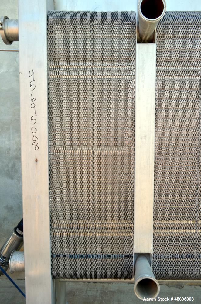 Used GEA Ahlborn GMBH Varitherm Plate Heat Exchanger, Model VT40 L0CIN