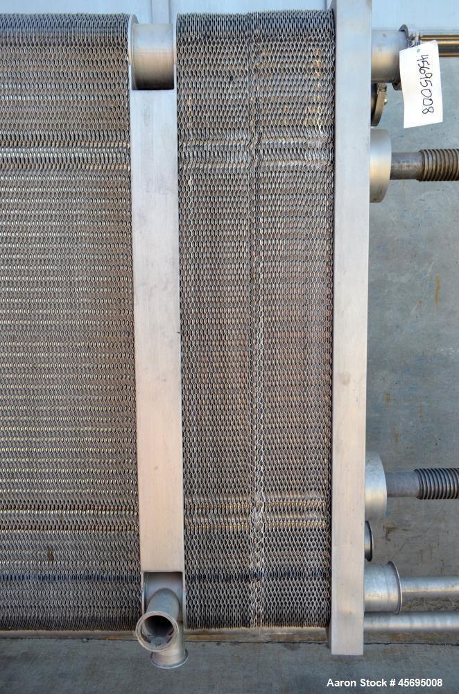 Used GEA Ahlborn GMBH Varitherm Plate Heat Exchanger, Model VT40 L0CIN