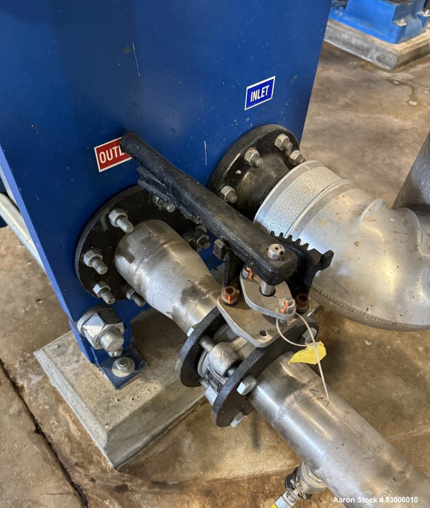 Used Graham Ultraheat GP560W Plate Heat Exchanger – 319 Sq. Ft., 150 PSI, Built 2015