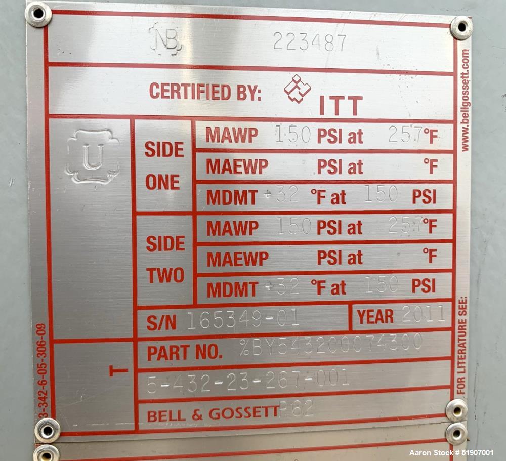 ITT Bell & Gossett Model P62 Plate Heat Exchanger