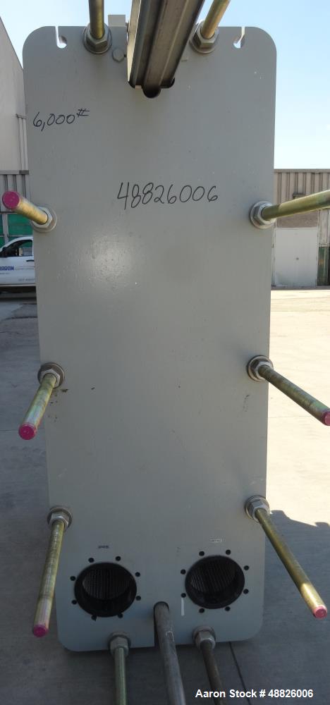 Used Mueller Accu-Therm Plate Heat Exchanger, Model AT80 LB-150, Approximate 26