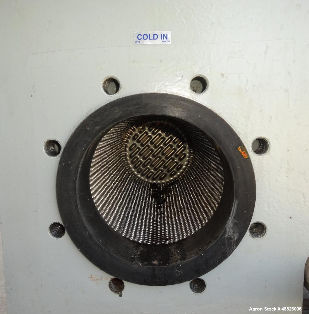 Used Mueller Accu-Therm Plate Heat Exchanger, Model AT80 LB-150, Approximate 26
