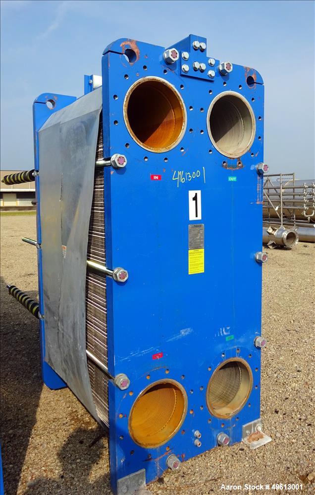 Used- Polaris Plate Heat Exchanger, Stainless Steel