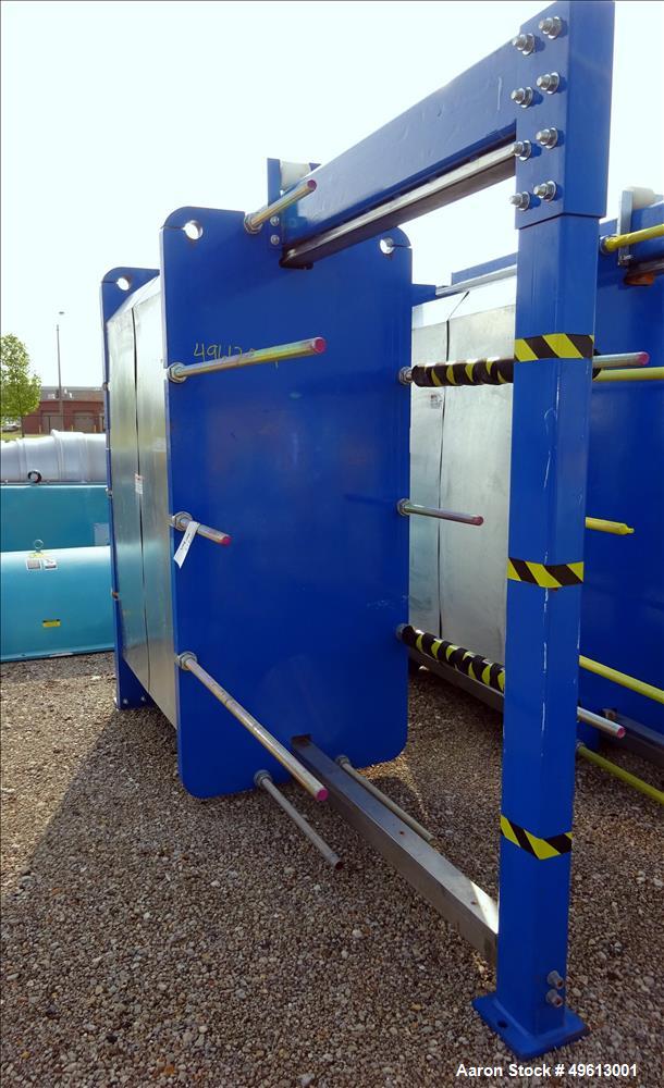 Used Polaris 3,960.25 Sq. Ft. Plate Heat Exchanger – 304 SS, 150 PSI, 3200 GPM