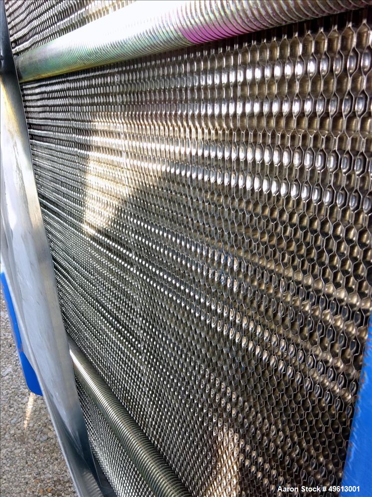 Used- Polaris Plate Heat Exchanger, Stainless Steel